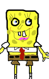 Ein Selbstportrait von Spongebob selbst. Soll der Code seines Namens( SS) ein versteckter Code sein ?