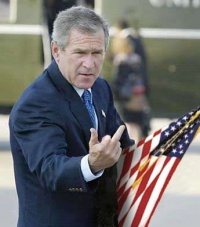 Bush Mittelfinger.jpg