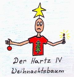 Hartv IV-Weihnachtsbaum