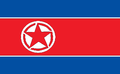 Nordkorea politische Hakensternflagge.png