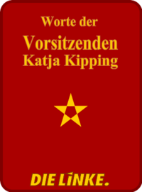 Worte der Vorsitzenden Katja Kipping.svg