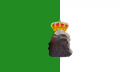Flag of Fuerteventura with coat of arms2.png