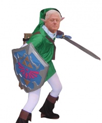 Bill Clinton auf der Jagd nach seiner Ehefrau.