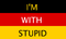 Deutschlandflagge I'M WITH STUPID.png