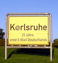 Manch verzweifelte Kommune muss mit jedem Scheiß Werbung machen - aber nicht Karlsruhe